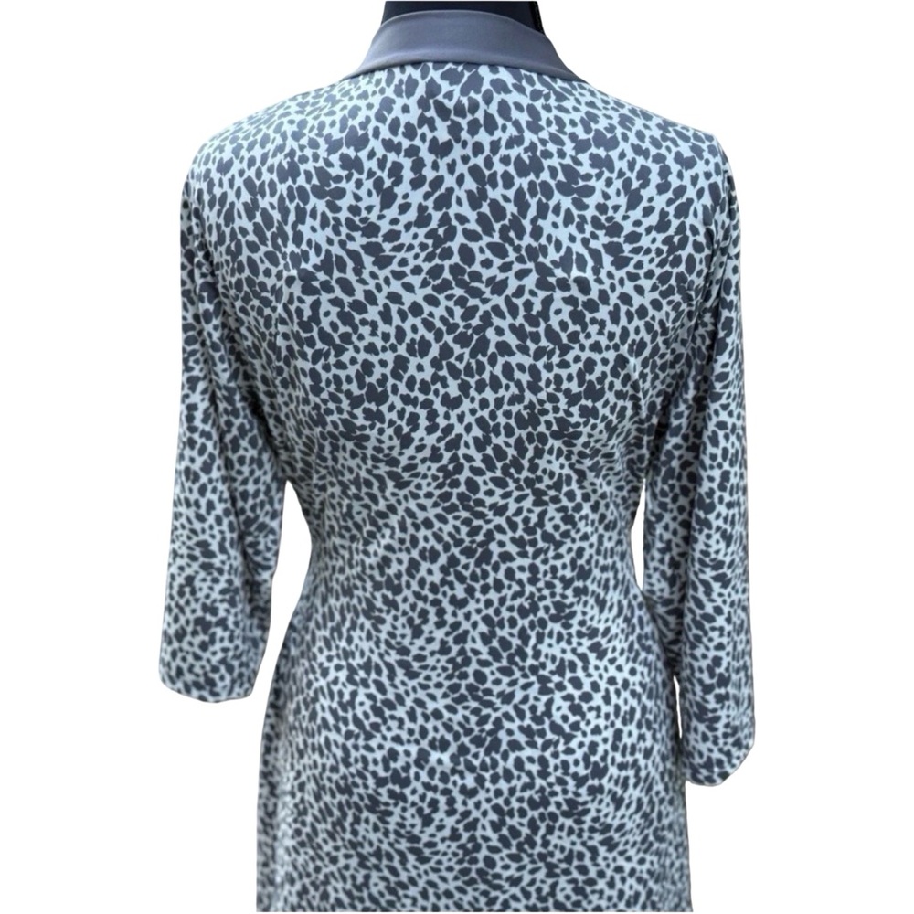 Leopard Print Robe & Chemise Set - Women Intimates - Picture 6 of 8